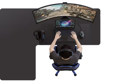 Mesa ergonômica de escritório